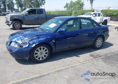 2001 Audi A4 1.8T из США, поврежденный, VIN WAUAC68D31A081817